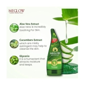 Meglow Aloevera Gel For All Skin Types With Cucumber Extracts 125 g Each Pack Of 3