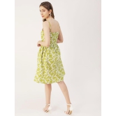Moomaya Printed Sleeveless Cotton Dress, Buttoned Midi With Pockets, Summer Dress