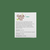 Gaia Green Tea  Mint-25 Tea Bags-Gaia Green Tea + Mint-25 Tea Bags