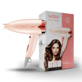 VGR V-428 Foldable Hair Dryer 12001600W DC Motor Dual Voltage 2 Speed Settings Travel-Friendly Pink-VGR V-428 Foldable Hair Dryer, 1200/1600W DC Motor, Dual Voltage, 2 Speed Settings, Travel-Frie