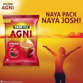 Tata Tea Agni | Strong chai With 10% Extra Strong Leaves | Black Tea | 1 kg pack + Green Elaichi 25 gm