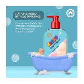 Mom & World Kidsy Candy Floss Body Wash No Tears, No SLS For KIDS, Dermatologically Tested, pH Balanced, 240 ml