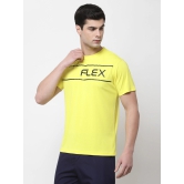 MENS POL FLEX TEE-S / Yellow