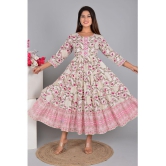 SIPET Rayon Self Design Anarkali Womens Kurti - Pink ( Pack of 1 ) - None