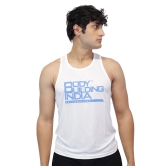 Body Building India Gym Stringer-White / XL