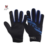 ZAYSOO Full Fingers Nylon Riding Gloves ( Pair of 1 ) - M