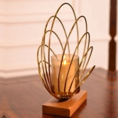 Royale Ring Candle Stand with Glass Holder