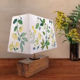 Rectangle Table Lamp - Yarrow Lamp Shade