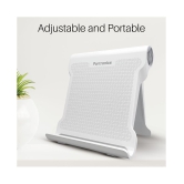 Portronics Modesk 200:Foldable Universal Mobile Stand ,White (POR 1203) - White