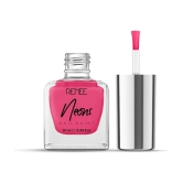 Renee Neons Nail Paint - Pink Flare, Quick Drying, Glossy Finish, Long Lasting