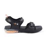 Campus - Black Mens Floater Sandals - None