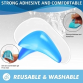 WUGO::Pressure and Feet Pain Relieve for Adhesive Arch Insoles Fits for Flat Feet & Plantar Fasciitis Orthopedic support Orthotic Insoles Cushion for Pain Relieves, Gel High Cushion Insert (1 Pair).