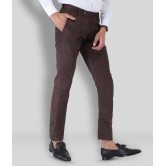 SREY - Coffee Polycotton Slim - Fit Men's Chinos ( Pack of 2 ) - None