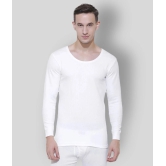 Bodycare Insider - Off-White Cotton Blend Mens Thermal Tops ( Pack of 1 ) - None