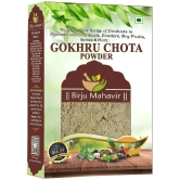 Brijbooti Gokhru Chota Seeds Powder - (250 Gm) | Gokshura Powder | Small Caltrops