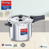 Prestige Popular Svachh SS Pressure Cooker 2L, Silver