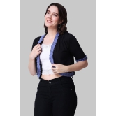 Affair Cotton Shrugs - Black Single - None