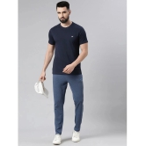 Force NXT - Navy 100% Cotton Regular Fit Mens T-Shirt ( Pack of 1 ) - None