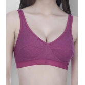 Elina - Multicolor Cotton Non - Padded Womens T-Shirt Bra ( Pack of 2 ) - None