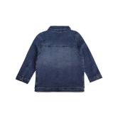 MINI KLUB Blue Cotton Boys Denim Jacket ( Pack of 1 ) - None