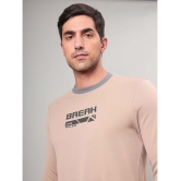 Technosport Brown Polyester Men's Running Sweatshirt ( Pack of 1 ) - L