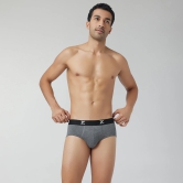 Ace Medley Modal Briefs Icy Grey XL