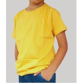 ferocious - Yellow Cotton Boy's T-Shirt ( Pack of 1 ) - None