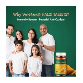 Vansaar Haldi Tablets | Natural Immunity Booster | Relieves Constipation & Indigestion | 60 Tablets