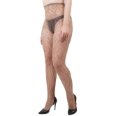 PENYAN - Cotton Blend Beige Women''s Full length Stockings ( Pack of 1 ) - None