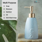 The Better Home Ceramic Soap Dispenser 320ML 2Pcs Soap Dispenser for Bathroom  Soap Dispenser Set  Soap Dispenser for Kitchen  Hand Soap Dispenser  Soap Dispenser for Wash Basin-The Better Home C