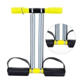 Tummy Trimmer Double Spring,  Men Women for Abs Workout Stomach Exercise Machine Abdominal Belly Exercise Waist Trimmer Home Workout Gym Equipment,(Yellow) of 1