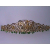 Exquisite Indian Gold and Pearl Waist Belt