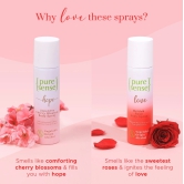 CRED British Rose Body Spray  Japanese Cherry Blossom Body Spray   From the makers of Parachute Advansed  300ml-[CRED] British Rose Body Spray & Japanese Cherry Blossom Body Spray |  From the mak