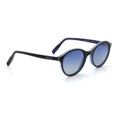 Blue Round Sunglasses for Men and Women