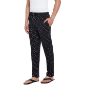 Vimal Jonney Black Cotton Trackpants Single - None