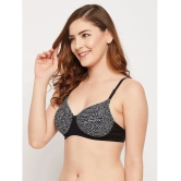 Clovia - Black Cotton Blend Lightly Padded Womens T-Shirt Bra ( Pack of 1 ) - None