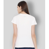 Fabflee Cotton White Holi T-Shirt s - Single - XL