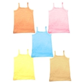 HAP Kids Colored Camisole \Pack Of Five - None