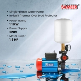 Sameer i-Flo Smart Automatic, Power Pressure Booster Centrifugal Water Pump  (1.5 hp)