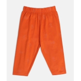 MINI KLUB Orange Cotton Baby Girl Top & Trouser ( Pack of 1 ) - None