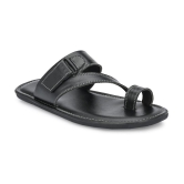 Leeport Black Flip Flops - None