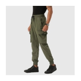 Bene Kleed Olive Loose Joggers ( Pack of 1 ) - None