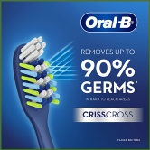 Oral B Antiplaque Criss Cross Toothbrush Medium, 4 Pcs