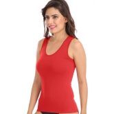 Red Sando 8009 Camisole For Girls-XL / Red / Cotton