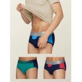 XYXX - Multicolor Modal Mens Briefs ( Pack of 3 ) - None