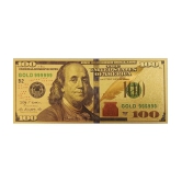 New 100 US Dollar Bill 24Kt Gold Plated...Collectible