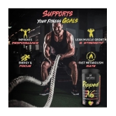 NATURYZ Ripped X6 Pre Workout With 24 Nutrients for Pump, Energy, Muscle gain - 400g(Guava Flavour)