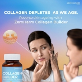 ZEROHARM Collagen Builder: Anti-aging for women, boosts collagen, wrinkle-free, promotes skin regeneration, elasticity, and radiance.-ZEROHARM Collagen Builder: Anti-aging, natural glow, improves