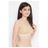 Clovia Pack of 1 Cotton Womens T-Shirt Bra ( Beige ) - 36D