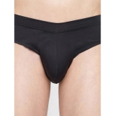 La Intimo Black Polyester Mens Briefs ( Pack of 1 ) - None